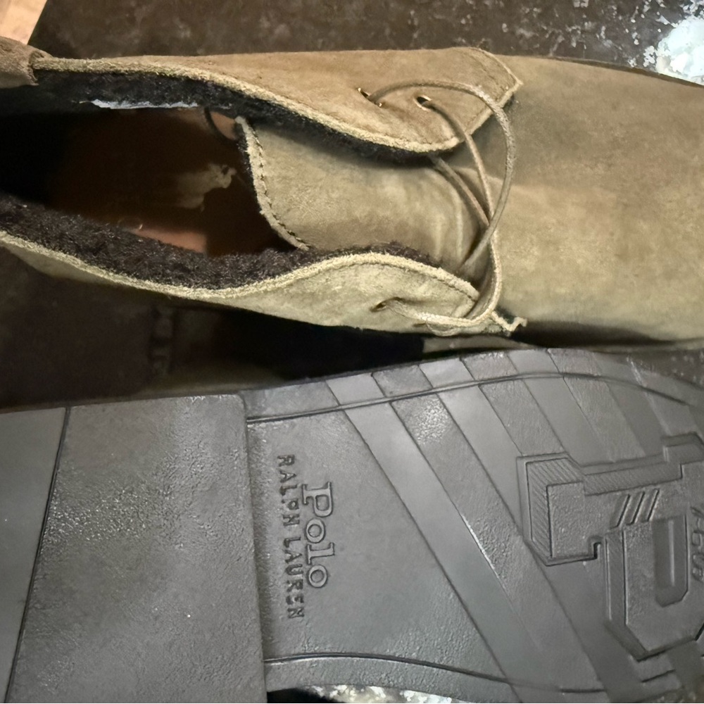 Polo Ralph Lauren Boots in Tan Suede - Picture 4 of 4